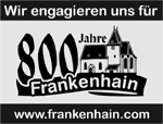 Wir unterstützen die 800-Jahr-Feier Frankenhains